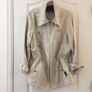BRAND NEW with tags Lafayette linen jacket
